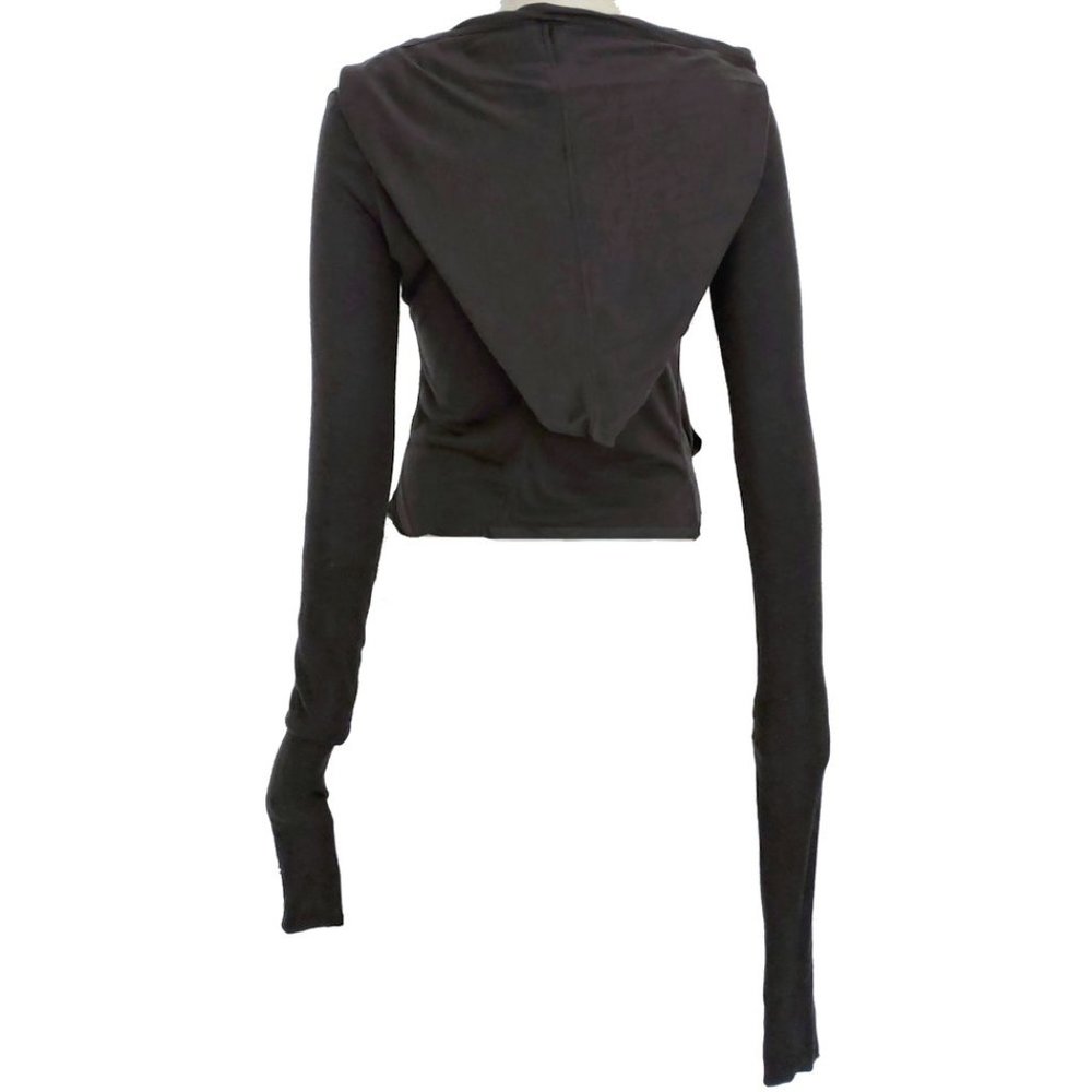RICK OWENS LILIES ZIP FRONT HOODIE LUXE HOOD - Picture 9 of 12